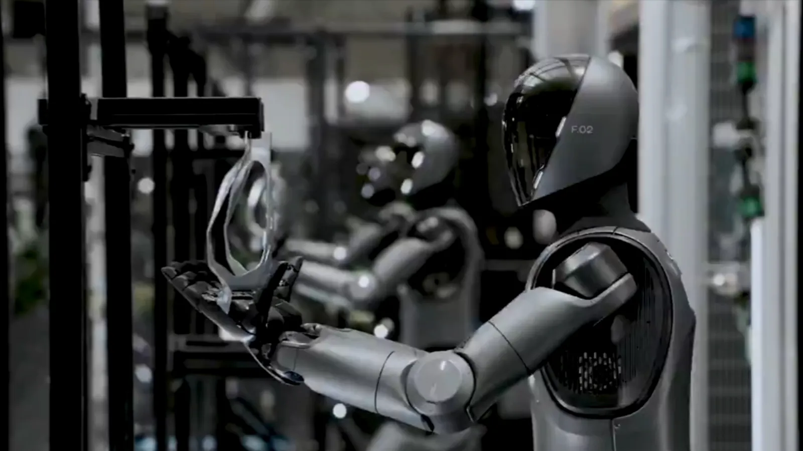 Figure 02 — Humanoid robots