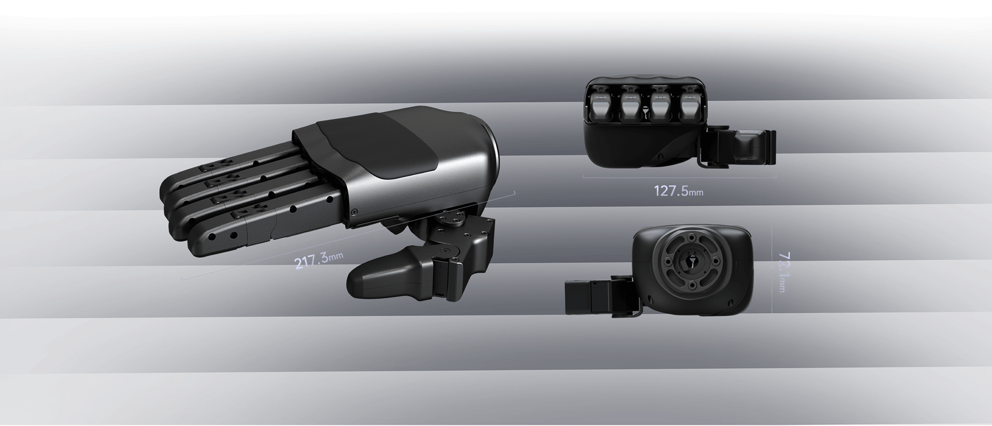 Unitree Dex5-1P — Robotic hands and grippers
